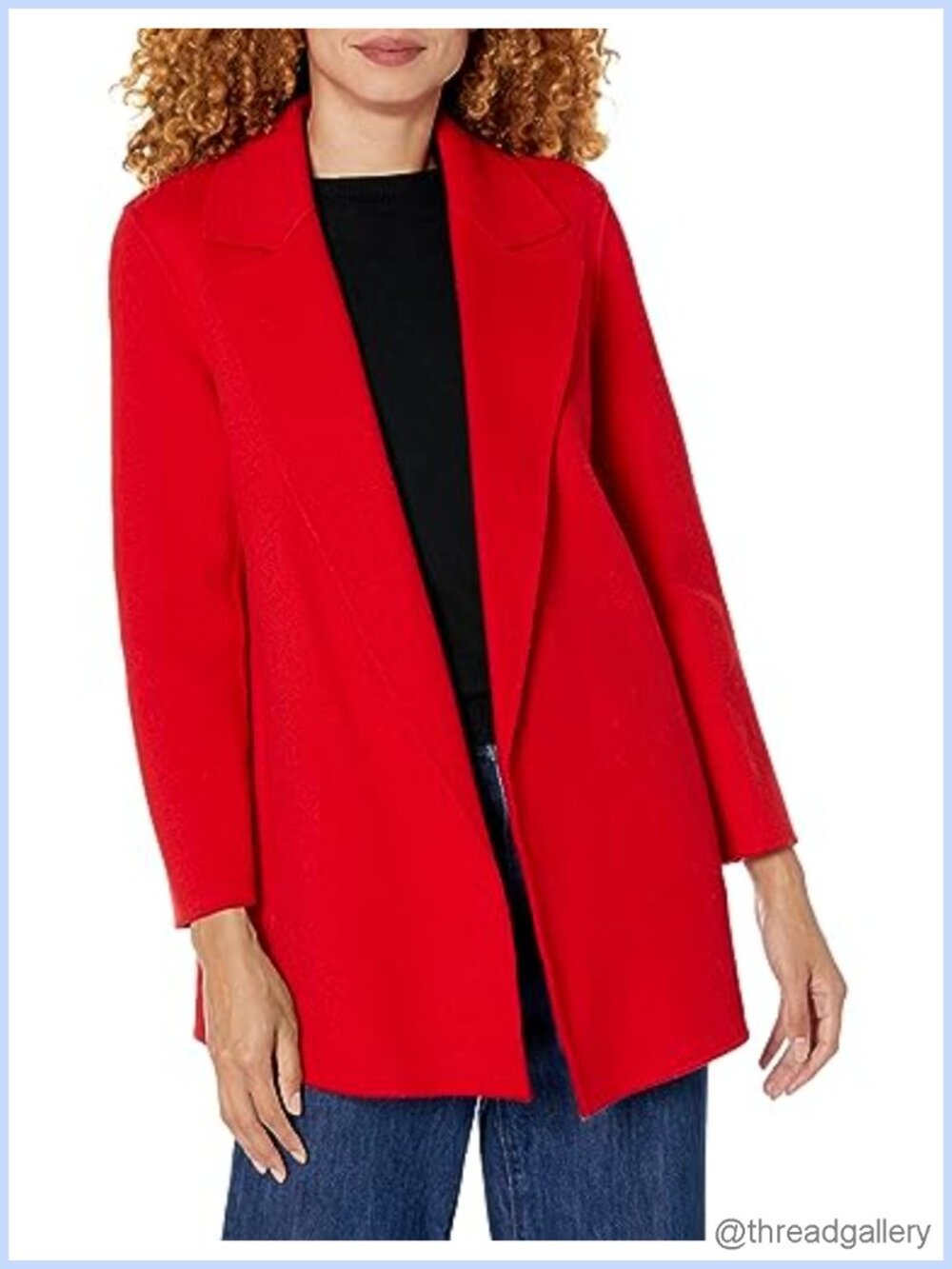 Theory Clairene Coat Wool Pea Coat Bracelet Sleeve